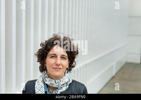 Marina Garcés. Catalan philosopher, Filòsofa catalan. Stock Photo