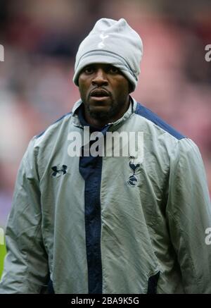 Emmanuel Adebayor, Tottenham Hotspur Stock Photo - Alamy