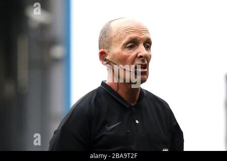 Referee Mike Dean Stock Photo