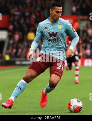 Aston Villa's Anwar El Ghazi Stock Photo