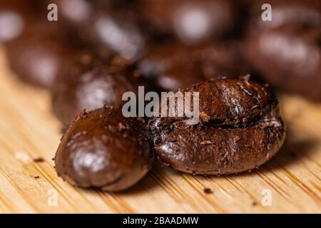 Coffee companies and export coffee beans. Stock Photo