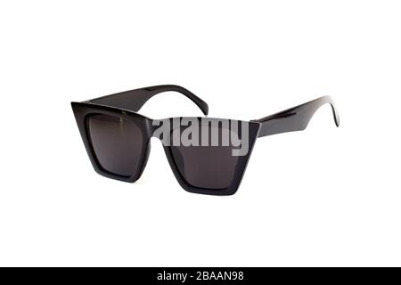 black thick sunglasses