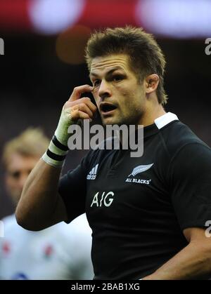 New Zealand's captain Richie McCaw Stock Photo