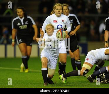 England's Natasha Hunt Stock Photo