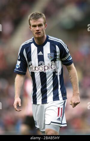 Chris Brunt, West Bromwich Albion Stock Photo