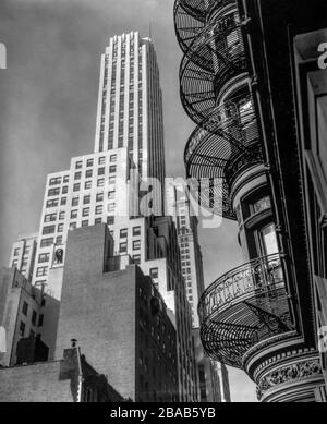 Murray Hill Hotel, from Park Avenue and 40th Street, Manhattan. Stock Photo