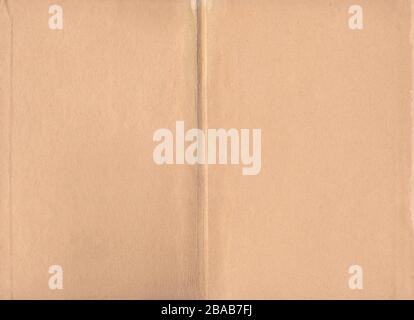 Old empty texture. Old creased paper background Stock Photo