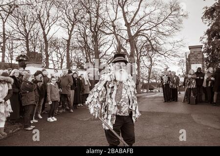 Greatham Boxing day sword dance. Greatham, Hartlepool. UK Greatham Boxing day sword dance. Greatham, Hartlepool. UK
