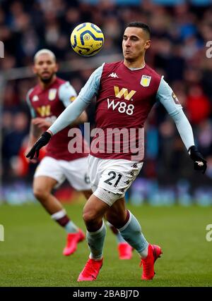 Aston Villa's Anwar El Ghazi Stock Photo