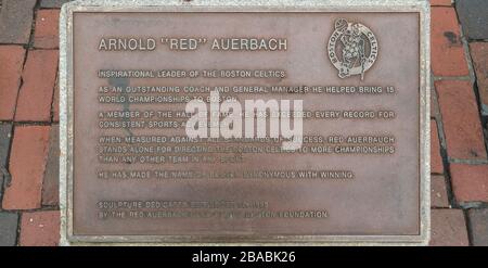 Red Auerbach Commemorative Jersey - Boston Celtics History