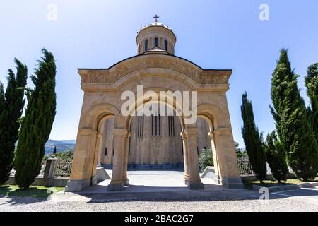 Holy Trinity Cathedral of Tblisi is the main Georgian Orthodox cathedral Stock Photo