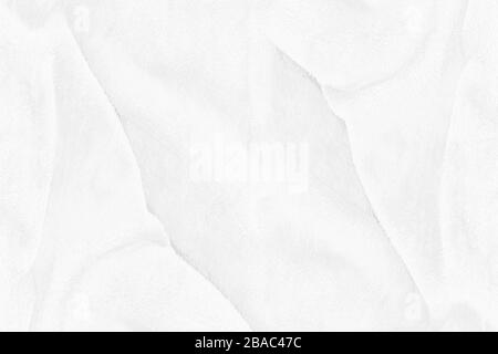 White cloth texture with soft waves. crumpled fabric background Stock Photo  - Alamy