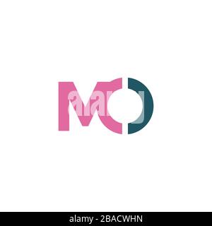 Initial Letter mc logo or cm logo vector design template Stock Vector