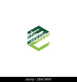 Initial Letter mc logo or cm logo vector design template Stock Vector