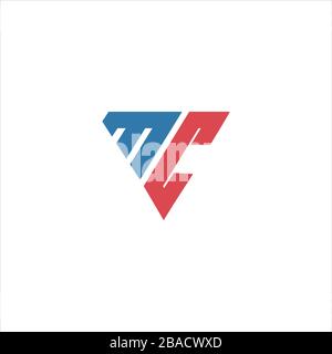 Initial Letter mc logo or cm logo vector design template Stock Vector