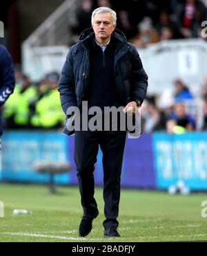 Tottenham Hotspur manager Jose Mourinho Stock Photo