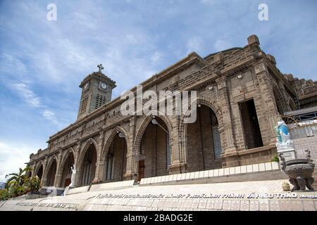 King Cathedral (Stone Church), Nha Trang, Vietnam. Stock Photo