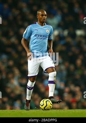 Manchester City's Fernandinho Stock Photo - Alamy