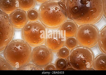 Wet elastic bath mat close up. Stock Photo