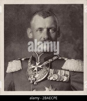 Rupprecht, Crown Prince of Bavaria, Duke of Bavaria, Franconia and in Swabia, Count Palatine by (the) Rhine (1869 – 1955) was the last heir apparent t Stock Photo