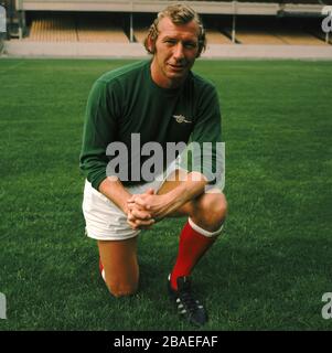 Bob Wilson, Arsenal goalkeeper Stock Photo