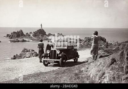 1932 Standard Little Nine. Corbiere, Jersey. Stock Photo