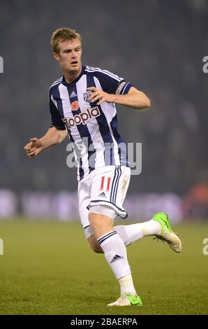 Chris Brunt, West Bromwich Albion Stock Photo