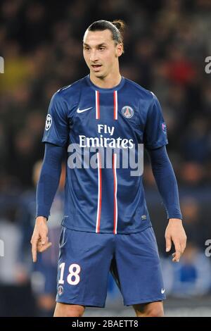 Zlatan Ibrahimovic, Paris Saint-Germain Stock Photo - Alamy
