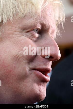 January 22, 2016, London, United Kingdom: (EDITORâ€™S NOTE: Image Archived 22/01/2016).Boris Johnson during The Sun Military Awards red carpet arrivals at the Guildhall, London..Prime Minister Boris Johnson MP has tested positive for coronavirus, Downing Street has announced that Mr Johnson has mild symptoms and will self-isolate in Downing Street. He will still be in charge of the government's handling of the crisis, the statement added. (Credit Image: © Keith Mayhew/SOPA Images via ZUMA Wire) Stock Photo