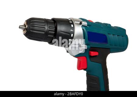 electric portable drill Stock Photo
