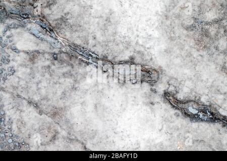 Abstract natural grey white and blue marble stone texture background for wallpaper Stock Photo