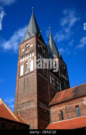 Monastery Jerichow, cloister church,  Altmark, Saxony-Anhalt, Germany, Europe Stock Photo