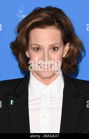 Sigourney Weaver attends a photocall for My Salinger Year during the 70th Berlin Film Festival, Grand Hyatt Berlin in Berlin, Germany. © Paul Treadway Stock Photo
