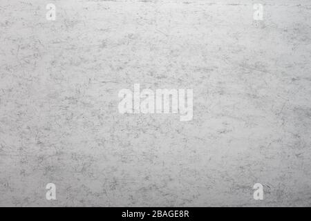 abstract white scratched surface background and texture - close full frame view Stock Photo