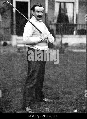 DAVID LLOYD GEORGE (1863-1945)  British Liberal statesman about 1900 Stock Photo