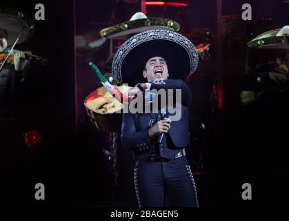 Alejandro Fernandez during his concert at the MGM in Las Vegas Nevada, 15 September 2013. (photo: NortePhoto) Stock Photo