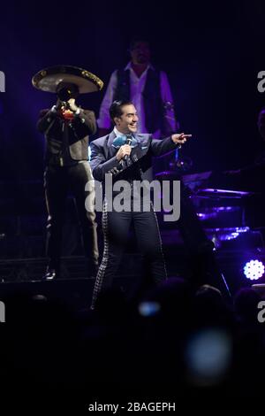 Alejandro Fernandez during his concert at the MGM in Las Vegas Nevada, 15 September 2013. (photo: NortePhoto) Stock Photo