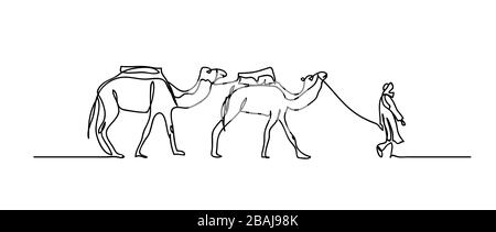 easy camel drawing