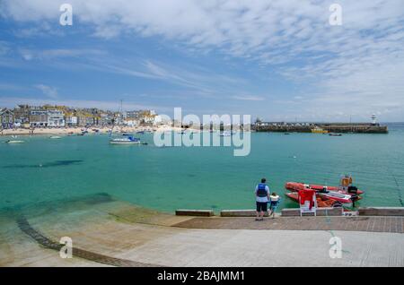 St Ives in Cornwall, England, UK Stock Photo