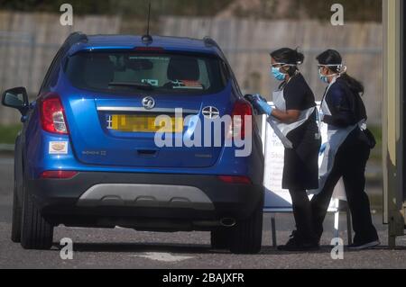 NUMBER PLATE PIXELATED BY PA PICTURE DESK Police at the scene in ...