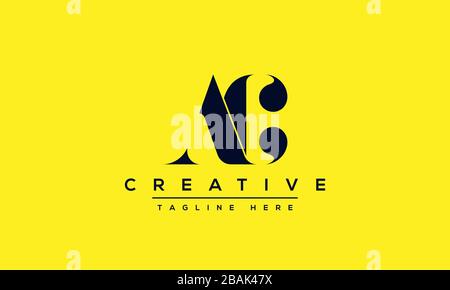 Modern letters AC, A&C Logo Design Template Vector. Stock Vector