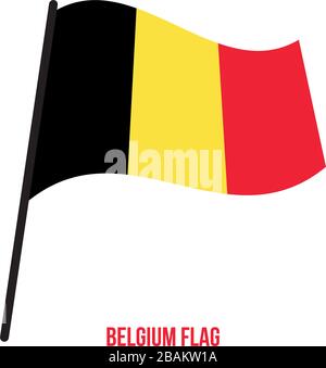 Flag of Belgium, Vector illustration Stock Vector Image & Art - Alamy