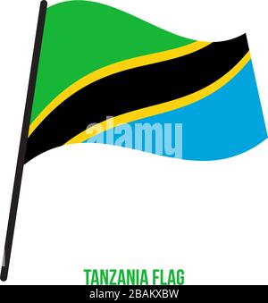 Tanzania flag, vector illustration Stock Vector Image & Art - Alamy