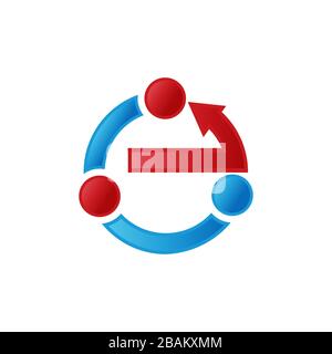 Arrow symbol in modern design for element design. Button arrow symbol wor web or etc. Vector illustration EPS.8 EPS.10 Stock Vector