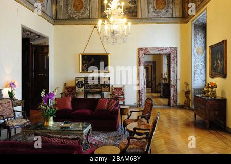 Room, 2012, Embassy of Brazil, Palazzo Pamphili, Rome, Italy Stock ...