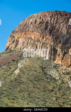 View from trail side, Big Bend National Park, Texas Stock Photo - Alamy