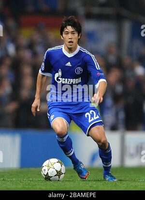 Atsuto Uchida, Schalke 04 Stock Photo - Alamy