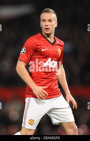 Tom Cleverley, Manchester United Stock Photo