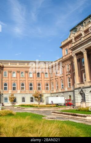 In the foreground is the monument of the Royal Hungarian 3rd Hussar ...