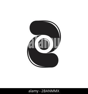 circle letter z rotation water colorful logo vector Stock Vector